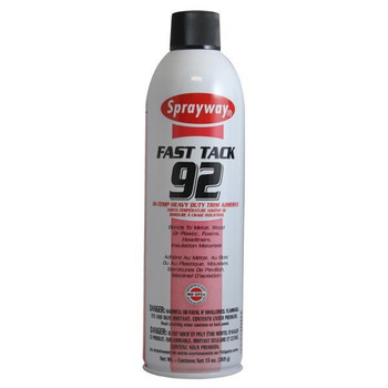 Sprayway Fast Tack 92 Hi-Temp Heavy Duty Trim Adhesive - 092