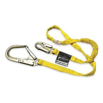 Miller Manyard II 6-ft Lanyard w/1 Locking Snap Hook & 1 Locking Rebar Hook  - 219M-Z7/6FTGN - Jendco Safety Supply