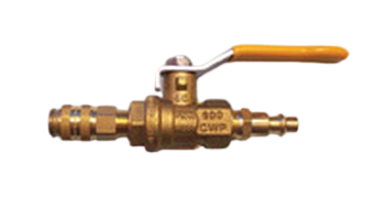 Nikro Ball Valve with Couplers - 861600