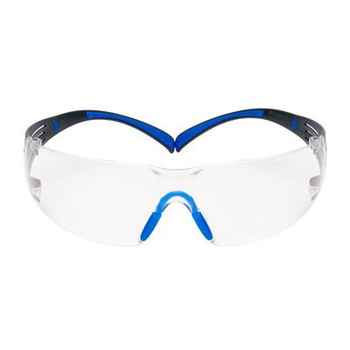 SecureFit SF401SGAF-BLU Blue/Gray Clear Scotchgard Anti-fog lens 20ea/cs