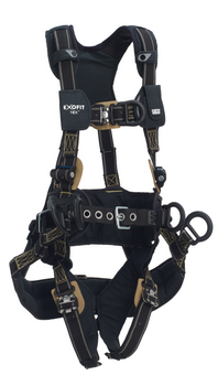 3M DBI-SALA ExoFit NEX Comfort Arc Flash Tower Climbing/Positioning/Suspension Safety Harness - Medium - 1113358