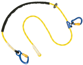 3M DBI-SALA Pole Climber's Adjustable Rope Positioning Lanyard - 8 ft - 1234080