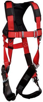 3M Protecta PRO Vest - Style Harness - Comfort Padding 1191430 - Red - Medium/Large