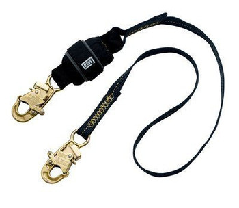 3M DBI-SALA EZ - Stop Arc Flash Shock Absorbing Lanyard 1246306 - Black - 6 ft