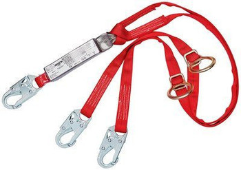 3M Protecta PRO Pack Tie - Back 100% Tie - Off Shock Absorbing Lanyard 1342200