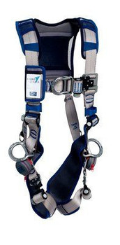 3M DBI-SALA ExoFit STRATA Vest - Style Positioning/Climbing Harness 1112492 - Grey - Blue Large