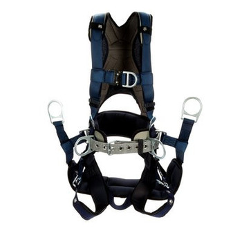 3M DBI-SALA ExoFit Plus Comfort - Style Tower Climbing Harness 1140095 - 2X-Large - Blue