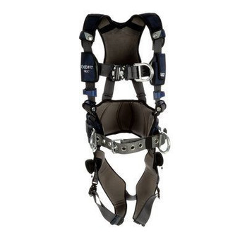 3M DBI-SALA ExoFit NEX Plus Comfort Construction Style Positioning/Climbing Harness 1140162 - X-Small - Gray