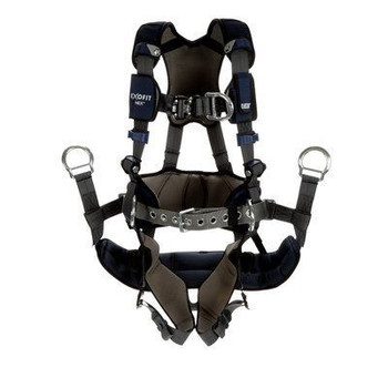 3M DBI-SALA ExoFit NEX Plus Comfort - Style Tower Climbing Harness 1140169 - Small - Gray