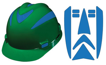Viz-Kit Reflective Hard Hat Visibility Kits: MSA Brand Hard Hats Orange 1/Pack - LHTL672OR