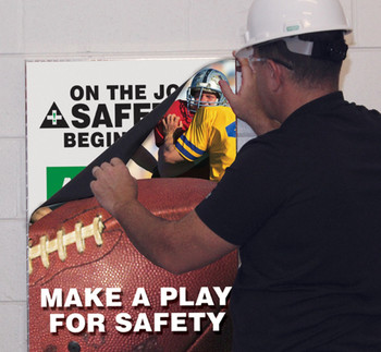 Magnetic Visual Edge Backboard Starter Set Black Backboard Starter Set Aluminum Face 1/Pack - EDP712