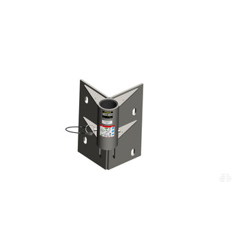 Xtirpa IN-2131 3" Ext. Corner Wall Adapter 304 SST