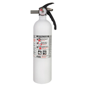 Kidde 2.75 lb BC Kitchen Extinguisher w/ Metal Valve & Wall Hook (Disposable) - 21005753MTLK