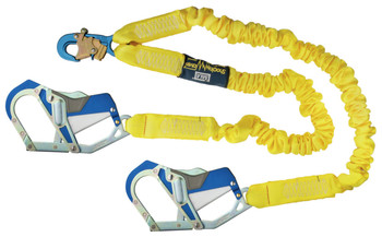 3M DBI-SALA ShockWave 2 100% Tie - Off Shock Absorbing Lanyard 1246416 - Yellow