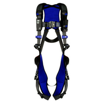Black Leather Insulators and Quick Connect Buckle Leg Straps Small 3M DBI-SALA Exofit Xp 1100943 Back D-Ring with Nomex/Kevlar Web and Comfort Padding 