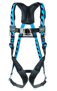 Miller AirCore Steel Hardware Blue Harness w/Front D-Ring - Universal (Large/XL) - ACF-QCUB