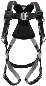 Miller Revolution Kevlar/Nomex Harness with Front D-Ring Quick-Connect Leg Strap - Universal - RKNFD-QC/UBK