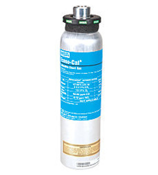 MSA 34L Econo-Cal Cylinder, 10 PPM NO2, Air Balance - 711068