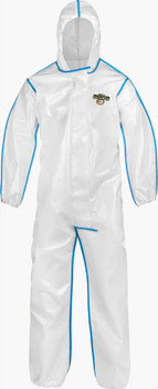 Lakeland ChemMax 2 Bound Seam Coverall - Hood, Elastic Wrist/Ankle - C2B428