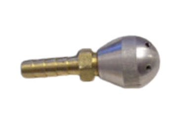 Nikro Aluminum Forward Air Blast Replacement Nozzle w/Hose Barb - 860759