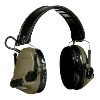 3M PELTOR ComTac V Hearing Defender Headset MT20H682FB-09 GN - Foldable - Green