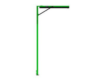 3M DBI-SALA FlexiGuard M200 Modular Jib Semi-Fixed Height Mast Anchor 8530904 - 2 User - 30 ft Height - 12 ft Width