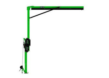 3M DBI-SALA FlexiGuard M200 Modular Jib Adjustable Height Mast Anchor 8530892 - 1 User - 14.7-20 ft Height - 15 ft Width