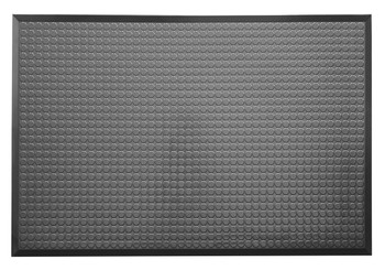 Ergomat Infinity Smooth Black Anti-Fatigue Mat - 2'x8'