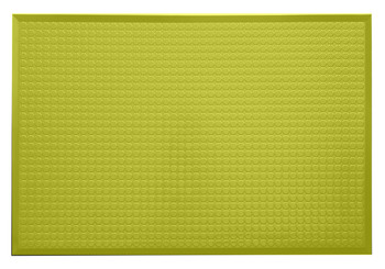 Ergomat Infinity Smooth Yellow Anti-Fatigue Mat - 2'x2'