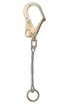 FallTech 23" Cable Anchor with Rebar Hook - 8438C23