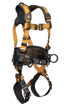 FallTech Advanced ComforTech Gel 3D Construction Belted Harness - Extra-Small - 7081BXS