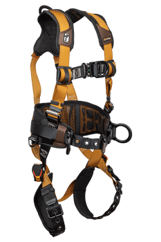 FallTech Advanced ComforTech Gel 4D Construction Climbing Harness - Small - 7081BFDS