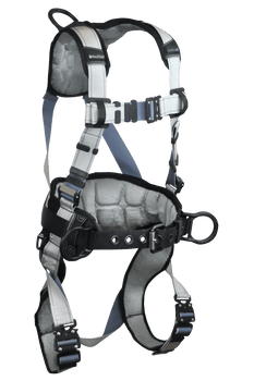 FallTech FlowTech LTE 3D Construction Belted Harness - Large - 7089BL