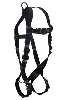 FallTech Arc Flash Nomex 1D Standard Non-belted Harness Quick Connect Adjustments - Small - 7047QCS