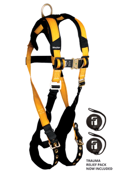 FallTech Journeyman Flex Steel 2D Climbing Non-belted Harness - Large - 7021FDL