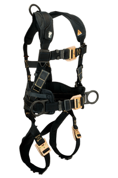 FallTech Arc Flash Nomex 3D Construction Belted Rescue Harness Quick Connect Adjustments - Medium - 8070RM