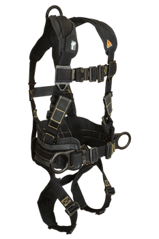 FallTech Arc Flash Nomex 3D Construction Belted Rescue Harness - Medium - 8073RM