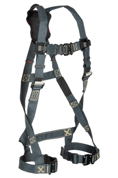 FallTech FT-Weld 1D Standard Non-Belted Harness Quick Connect Buckle Leg Adjustment - 7040SM