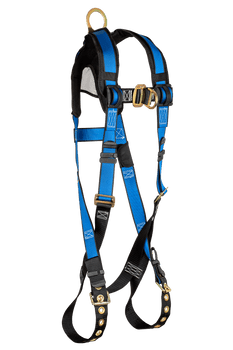 FallTech Contractor+ Front 1D Standard Non-belted Harness - Large - 7016BFDL