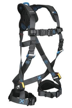 FallTech FT-One 1D Standard Non-Belted Harness Quick Connect Adjustments - Medium - 8124BQCM