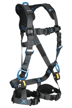 FallTech FT-One 3D Standard Non-Belted Harness Quick Connect Adjustments - 2X - 8124B3DQC2X