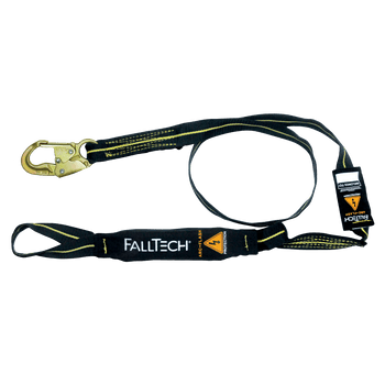 FallTech 4' Arc Flash Energy Absorbing Lanyard Single-leg with Choke-loop - 82424L