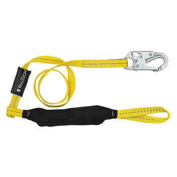 FallTech 6' Soft Pack FT Basic Energy Absorbing Lanyard Single-leg with Choke-loop - 8256LTL