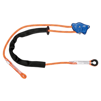 FallTech 6.5' Tower Climber Rope Positioning Lanyard with Aluminum Adjuster - 8165A65
