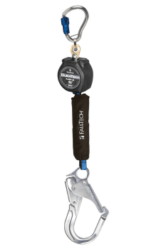 FallTech 6' Mini Personal SRL with Aluminum Rebar Hook Includes Aluminum Dorsal Connecting Carabiner - 72706SG5