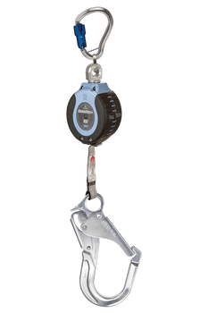 FallTech 6' DuraTech Personal SRL with Aluminum Rebar Hook Includes Aluminum Dorsal Connecting Carabiner - 82706SG5