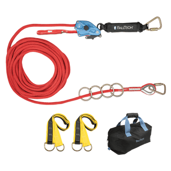 FallTech 30' 4-Person Temp Rope HLL System - 772030