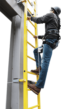 French Creek  50 ft Ladder Climbing Safety System - VL-38-50