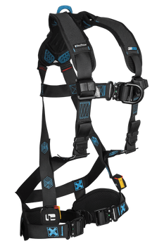 FallTech FT-One 2D Climbing Non-Belted Full Body Harness Quick Connect Adjustments - Large - 8124BFDQCL