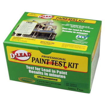 EPA D-Lead Paint Test - PTKIT-007 - 1 Kit With 7 Tests